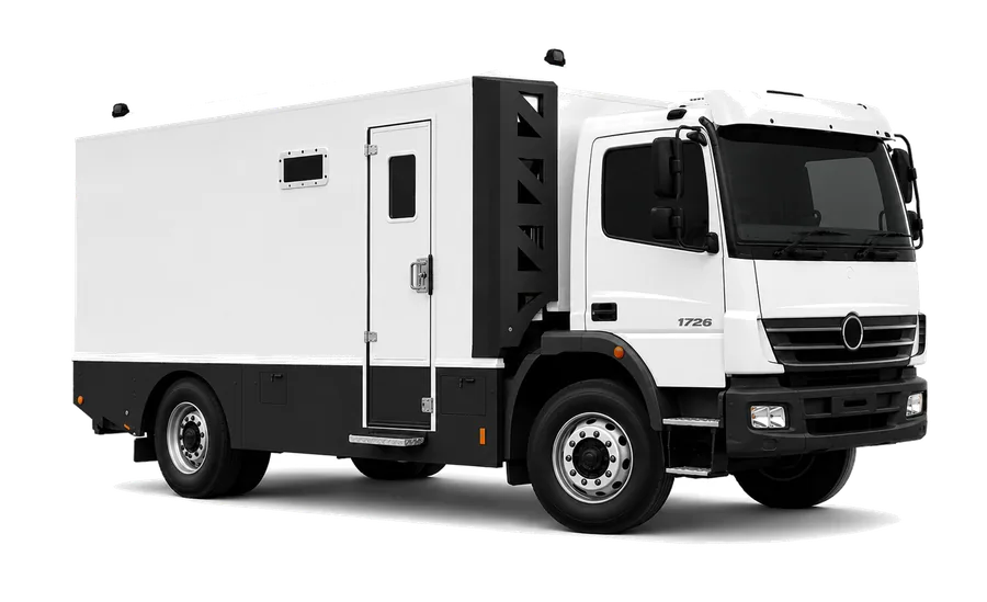 Armored Mercedes-Benz Axor 1726 Cash-in-Transit — Cash in transit